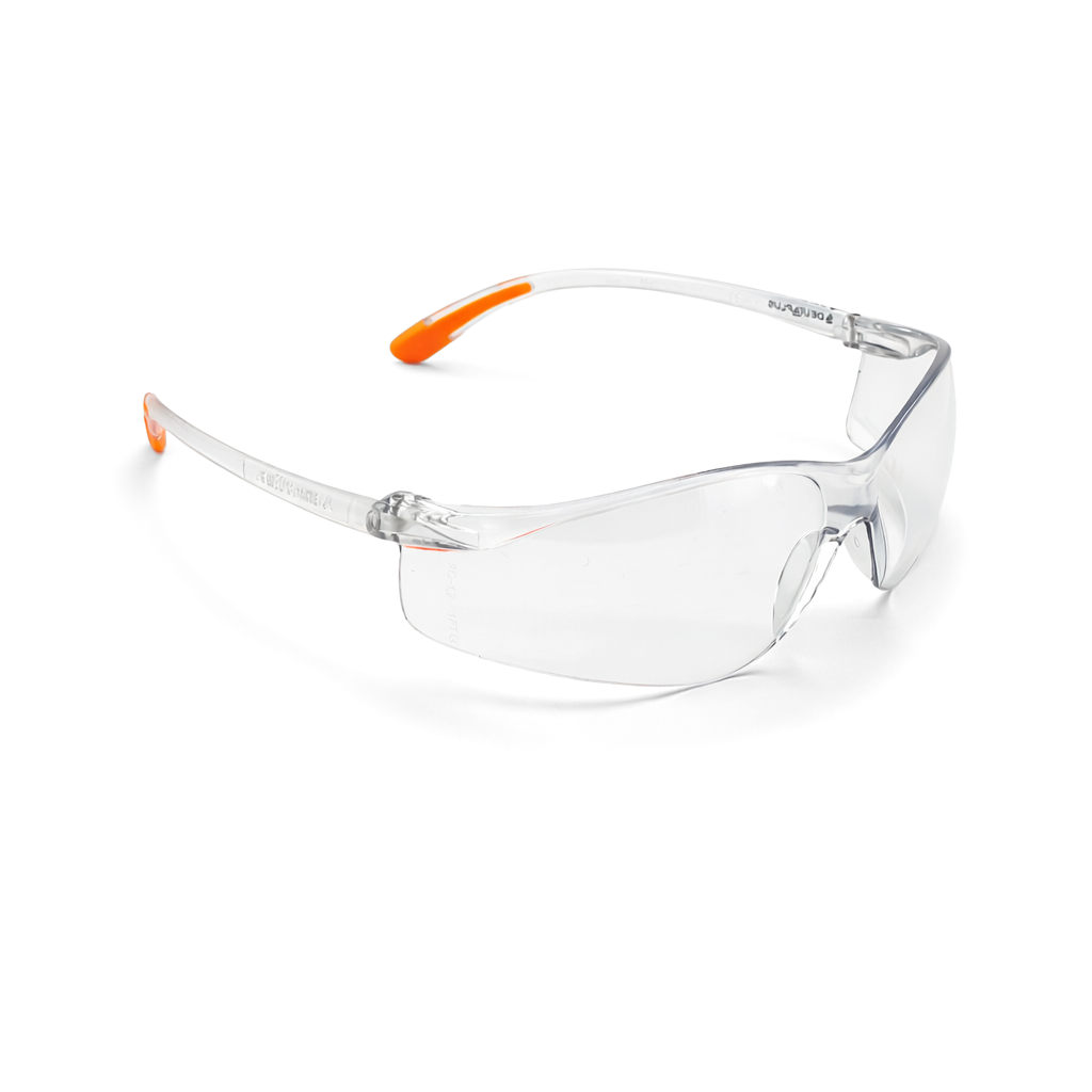 DELTA PLUS SAFETY SPECS GLASSES EACH, MEIA CLEAR LENS, UV400, (MEIAIN) IN17/117/007/N1 DELTAPLUS image 1