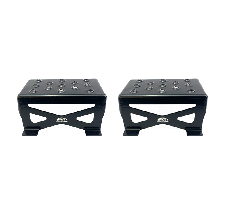 ALLOY STARTING BLOCKS 95MM (3.75 INCH), FIR ASOT-506 BLACK thumbnail 3