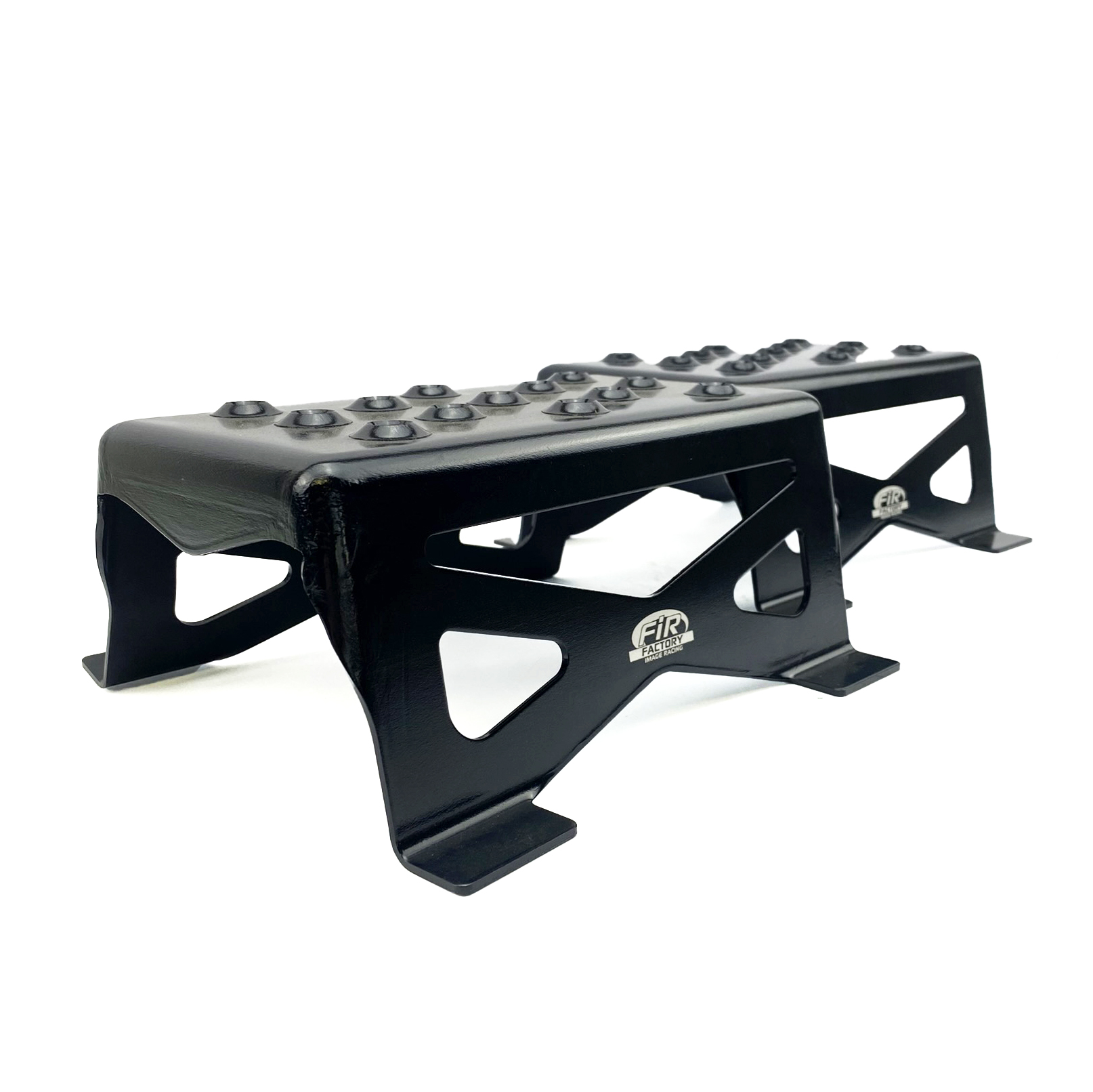 ALLOY STARTING BLOCKS 95MM (3.75 INCH), FIR ASOT-506 BLACK image 1