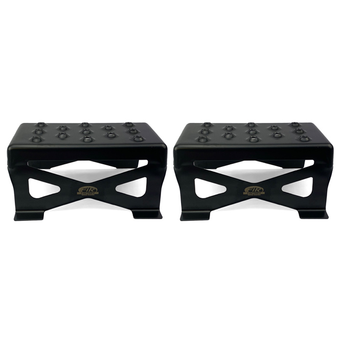 STEEL STARTING BLOCKS 95MM (3.75 INCH), FIR ASOT-504 BLACK thumbnail 2