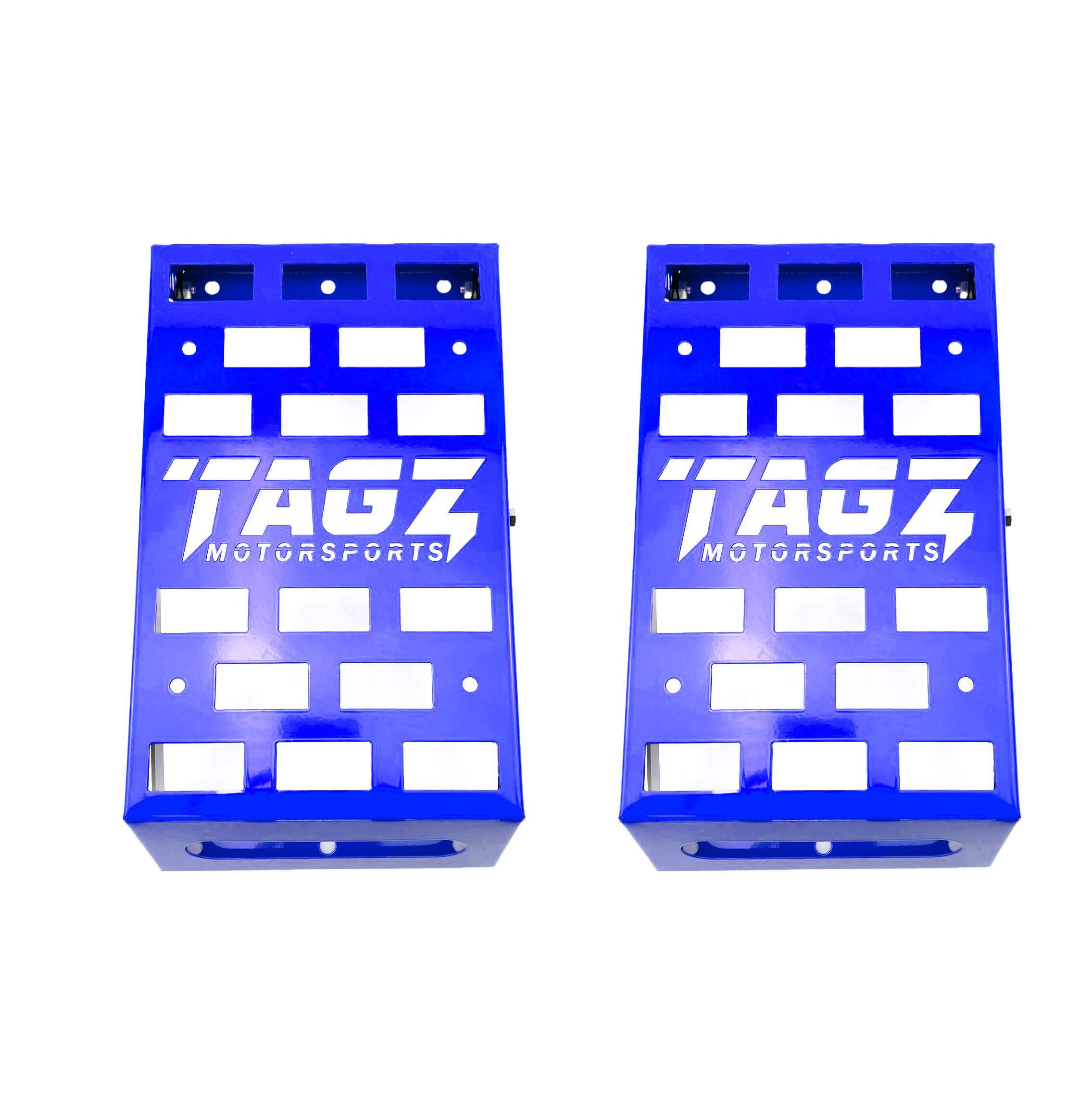 UNIVERSAL STARTING BLOCKS BLUE LIGHTWEIGHT STEEL ADJUSTABLE 80 – 190mm TAG-Z thumbnail 5