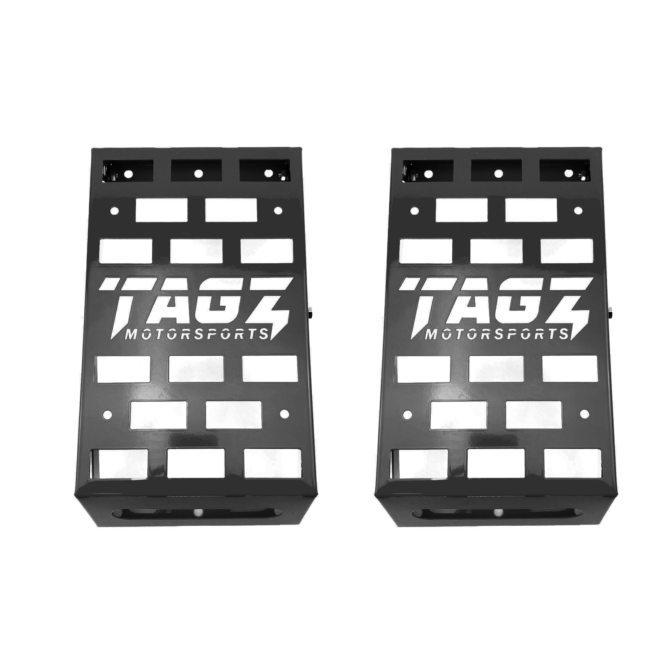 UNIVERSAL STARTING BLOCKS BLACK LIGHTWEIGHT STEEL ADJUSTABLE 80 – 190mm TAG-Z thumbnail 5