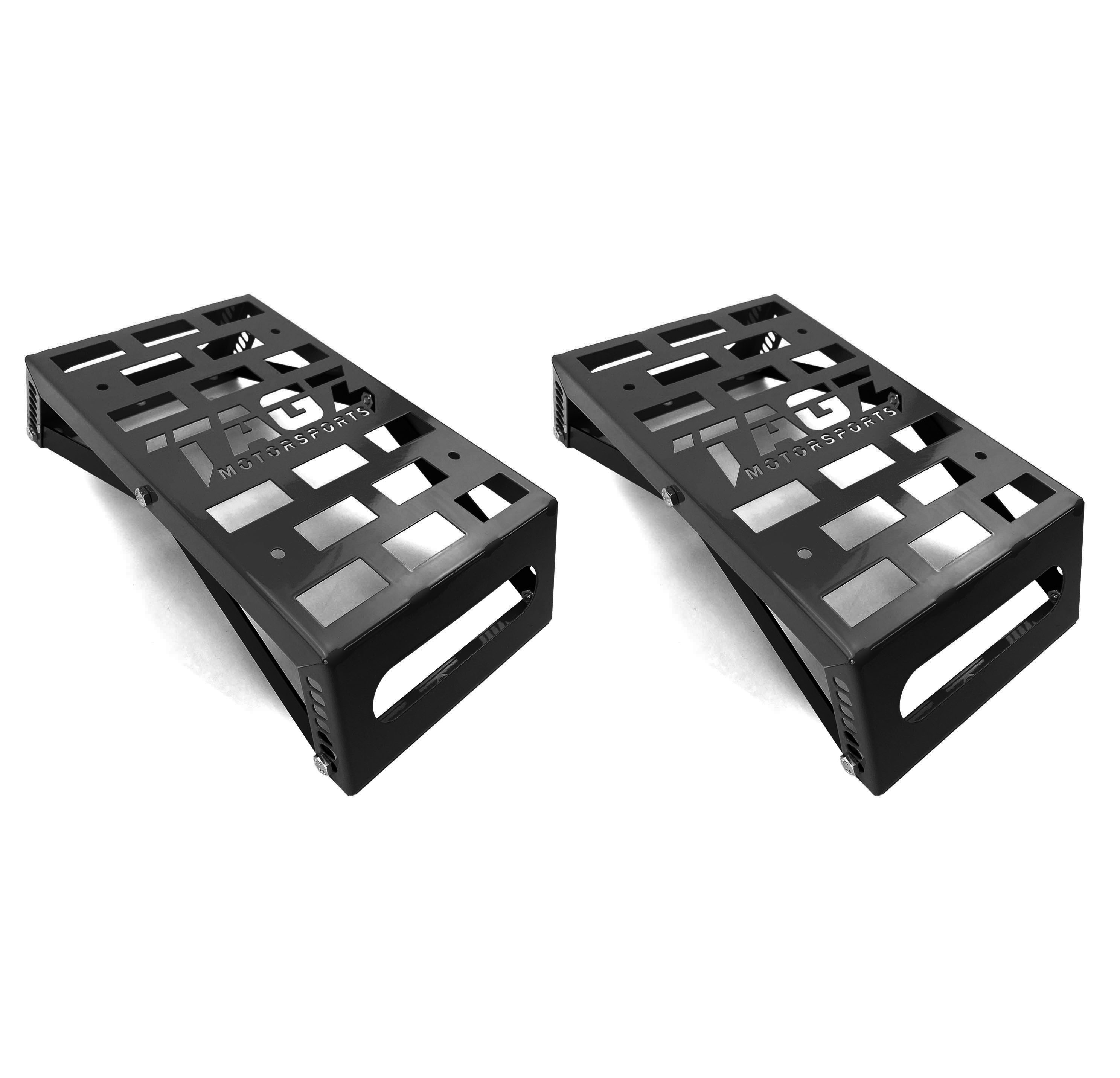 UNIVERSAL STARTING BLOCKS BLACK LIGHTWEIGHT STEEL ADJUSTABLE 80 – 190mm TAG-Z thumbnail 6