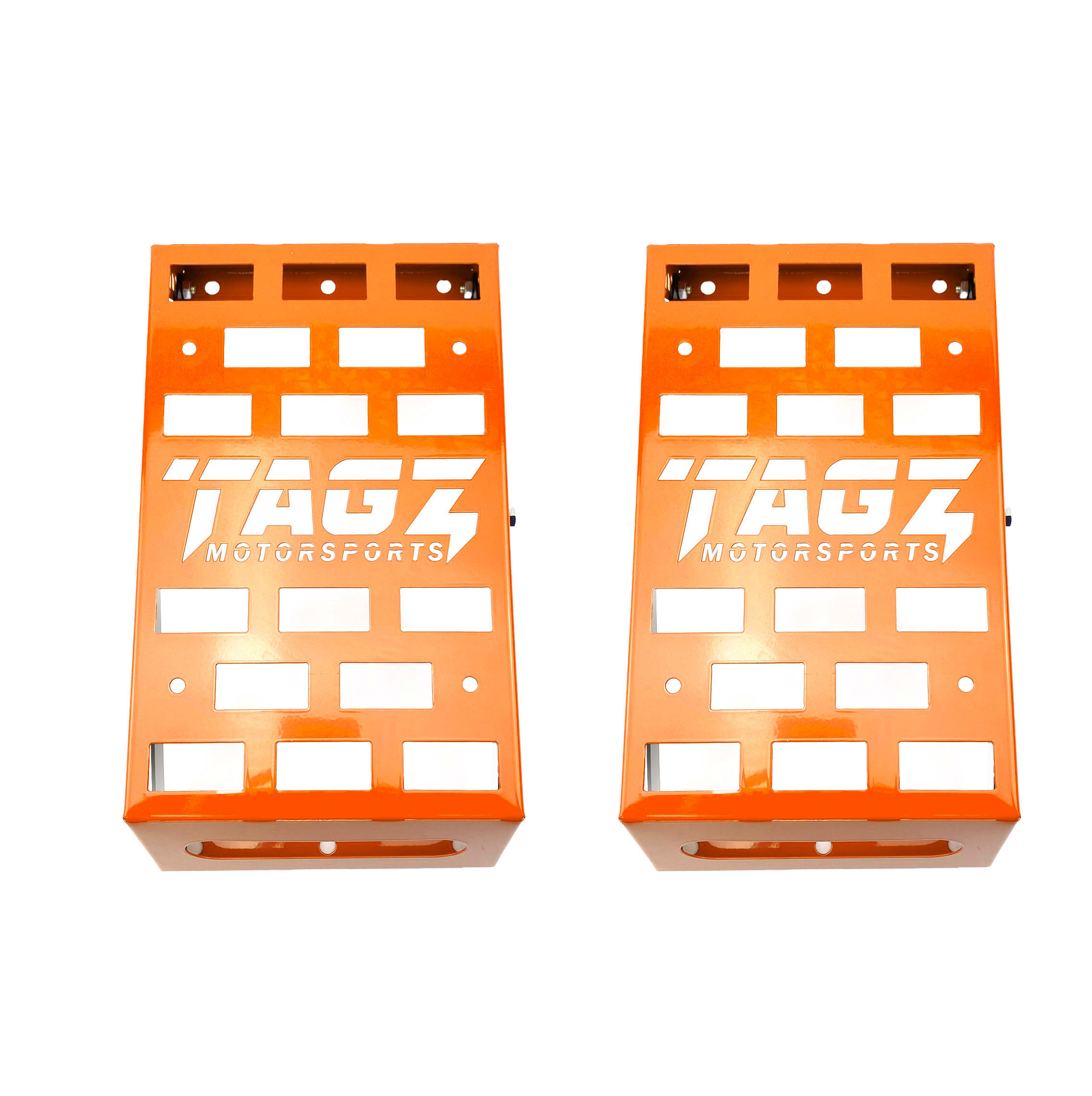 UNIVERSAL STARTING BLOCKS ORANGE LIGHTWEIGHT STEEL ADJUSTABLE 80 – 190mm TAG-Z thumbnail 5