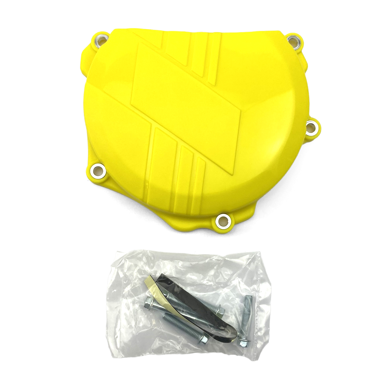 CLUTCH COVER PLASTIC PROTECTOR, ACCEL CCP-401 RMZ 250 07-17 thumbnail 4