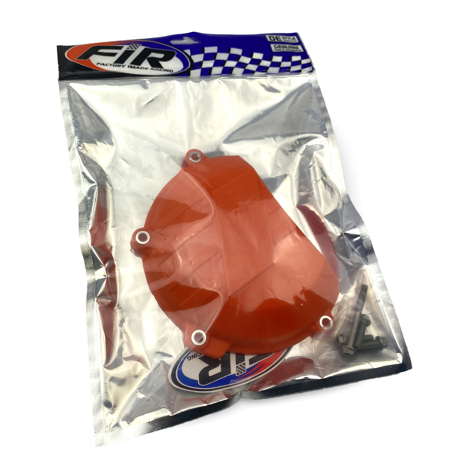 CLUTCH COVER PLASTIC PROTECTOR, ACCEL CCP-505 KTM 450 500 2017 thumbnail 2
