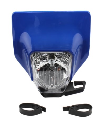 FRONT H4 35W HEADLIGHT BLUE HUSQVARNA 2500800100028 image 1