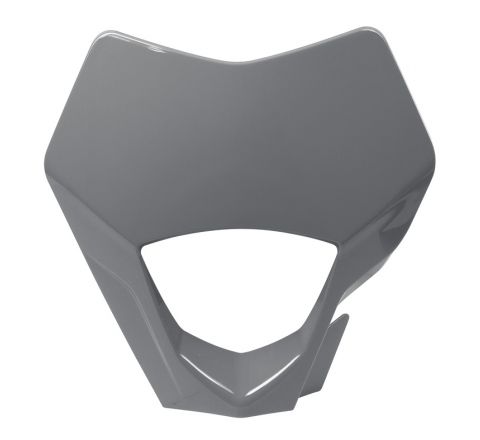 HEADLIGHT COWL 2021-23 GASGAS QUANTUM GREY, RTECH R-MASKGASGR21 image 1
