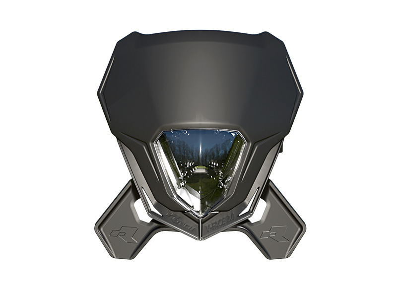 V FACE 2.0 FULL LED HEADLIGHT R-TECH BLACK R-MASKNR00025 image 1
