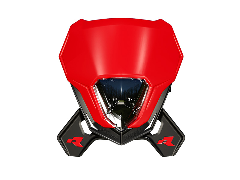 V FACE 2.0 FULL LED HEADLIGHT R-TECH RED R-MASKRSNR025 image 1
