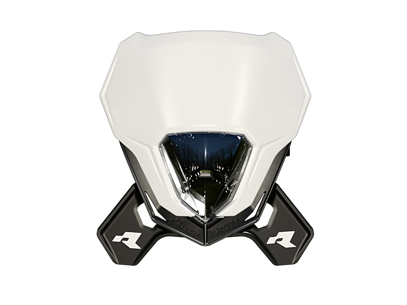 V FACE 2.0 FULL LED HEADLIGHT R-TECH WHITE R-MASKBNNR025 image 1