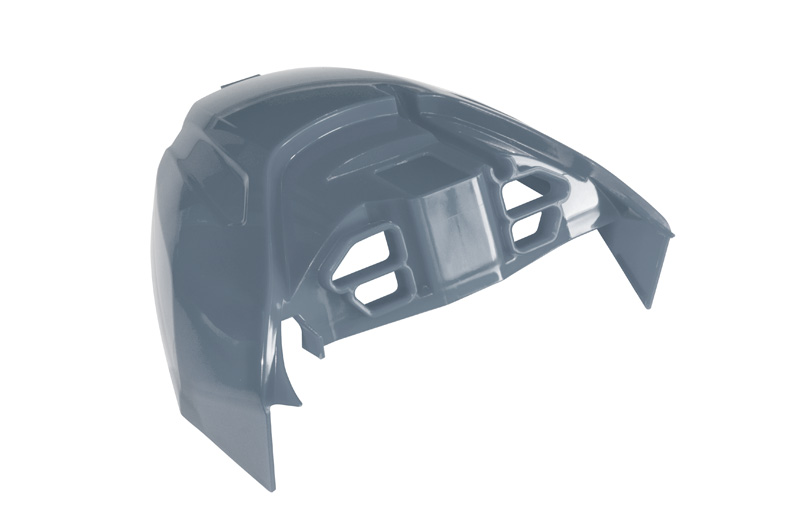 TANK COVER VENTED QUANTUM GREY YZ250F 2024-26, YZ450F 2023-2026, RTECH R-COVSRYZFGR4 image 1
