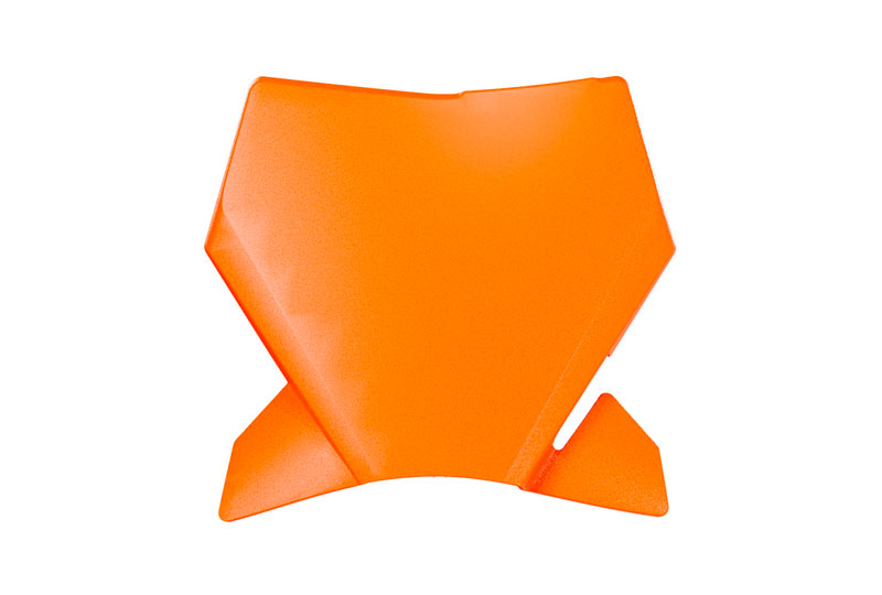 FRONT PLATE 2024-2025 KTM SX 65, ORANGE RTECH R-TBKTMAR2465 image 1