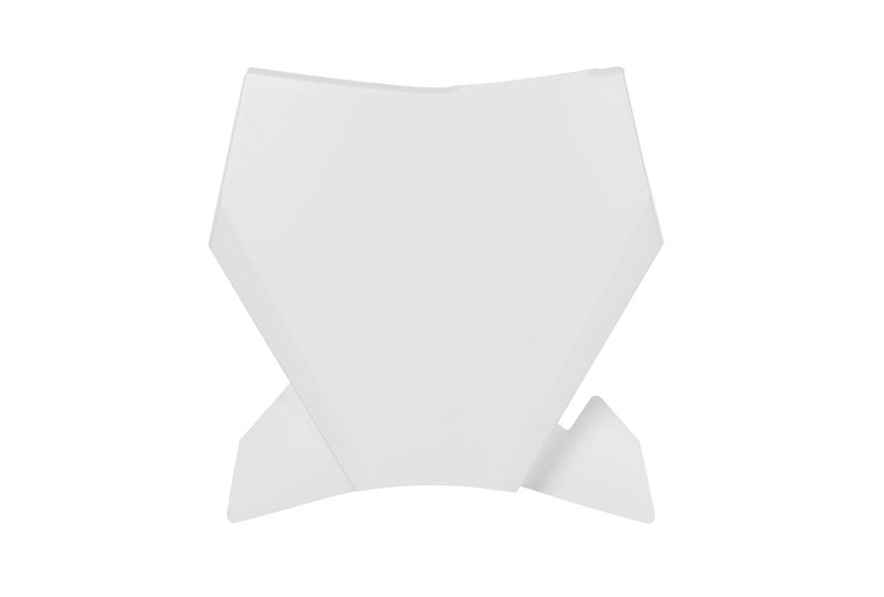 FRONT PLATE 2024-2025 KTM SX 50, WHITE RTECH R-TBKTMBN0150 image 1
