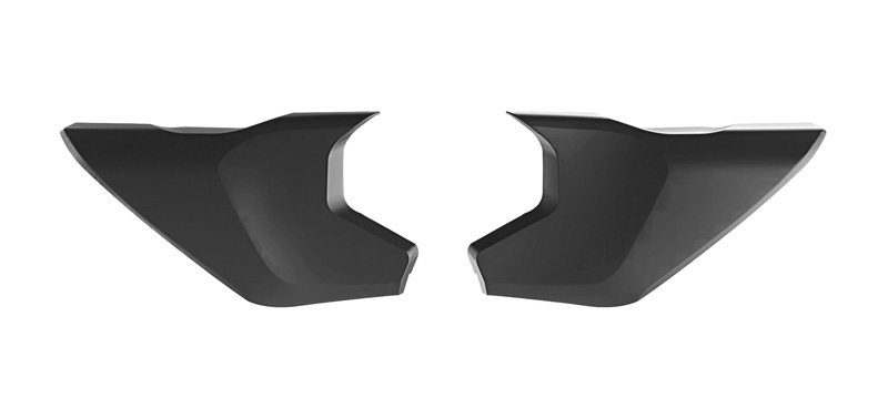 CENTRAL SIDE PANELS 2024-2025 HUSKY TC65, BLACK, RTECH R-FIHSQNR0165 image 1