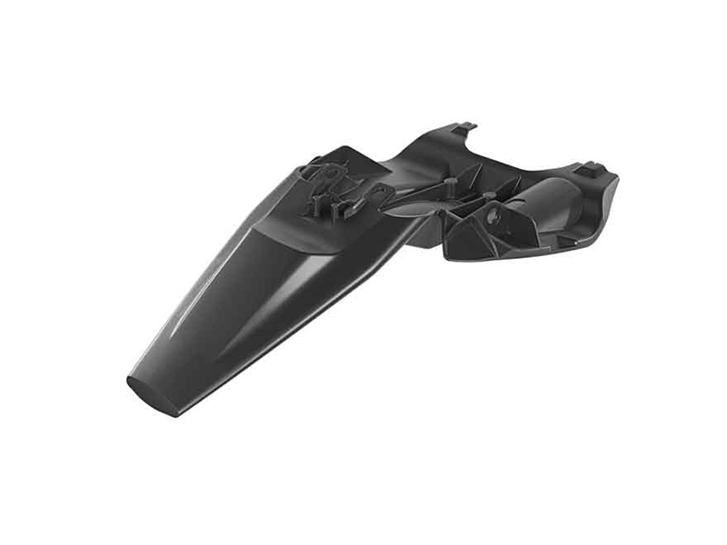 REAR FENDER 24-25 HUSKY TC 50, BLACK, RTECH R-PPHSQNR0050 image 1