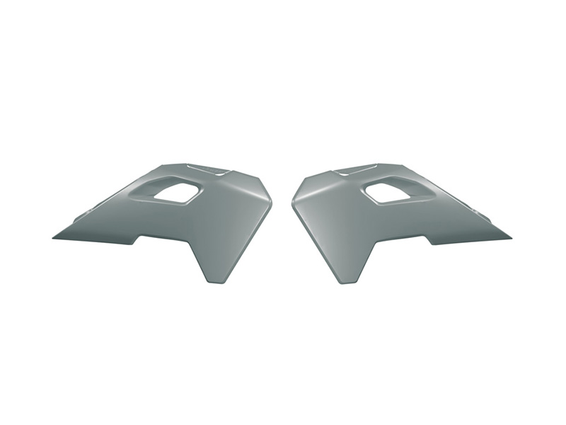 RADIATOR SCOOP 2024-2025 TC 50 HUSQVARNA, GREY, RTECH R-CVHSQGH0050 image 1