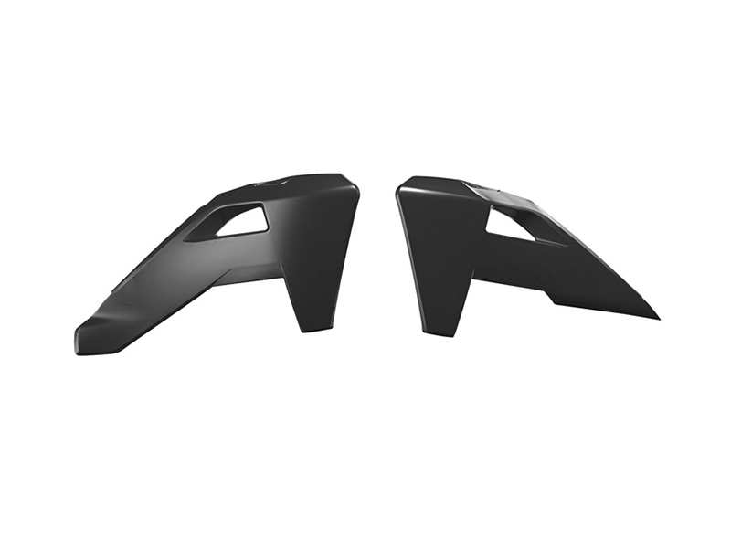 RADIATOR SCOOP 2025 TC/TX/FC/FX HUSQVARNA, BLACK, RTECH R-CVHSQNR0025 image 1