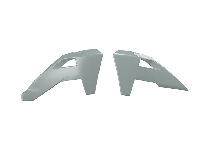RADIATOR SCOOP 2025 TC/TX/FC/FX HUSQVARNA, GREY, RTECH R-CVHSQGRH025 image 1