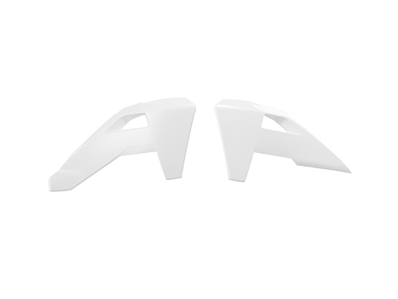 RADIATOR SCOOP 2025 TC/TX/FC/FX HUSQVARNA, WHITE, RTECH R-CVHSQBN0025 image 1