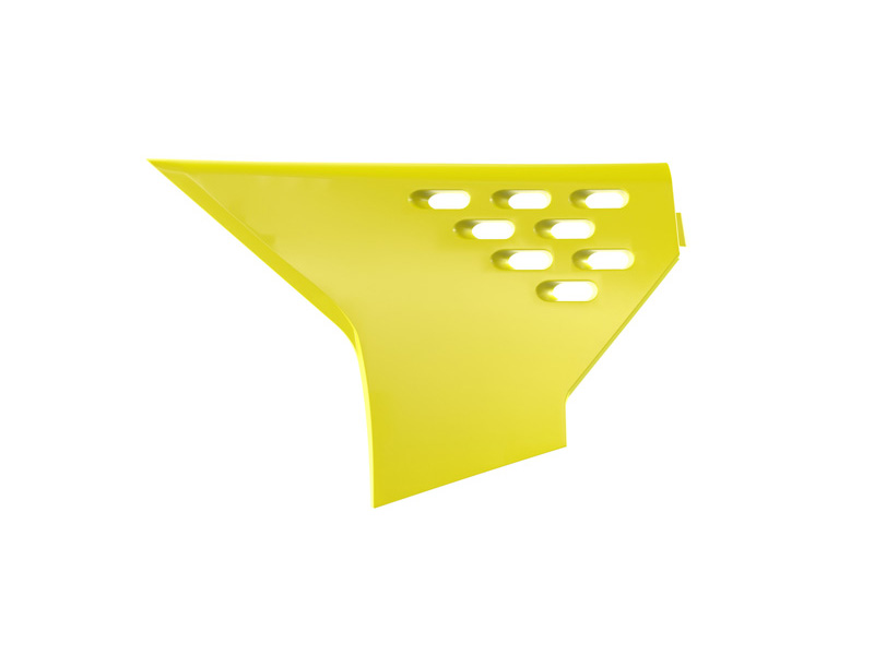 LEFT SIDE PANEL VENTED 2025 TC/FC HUSQVARNA, RTECH R-FILCFHSQGQ95, HSQ YELLOW image 1