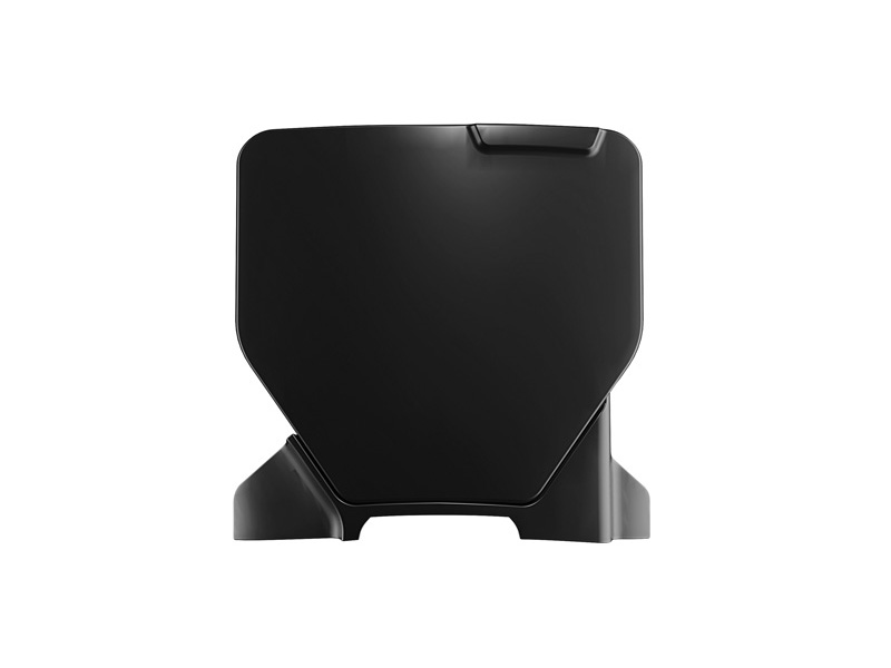 FRONT NUMBER PLATE HUSQVARNA TC 50 2024-2025, R-TECH R-TBHSQNR0050 BLACK image 1