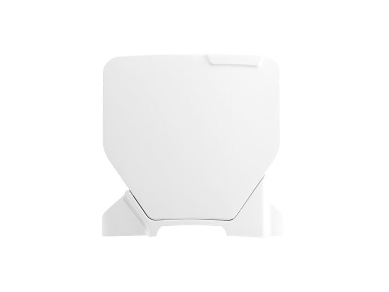 FRONT NUMBER PLATE HUSQVARNA TC 50 2024-2025, R-TECH R-TBHSQBN0050 WHITE image 1