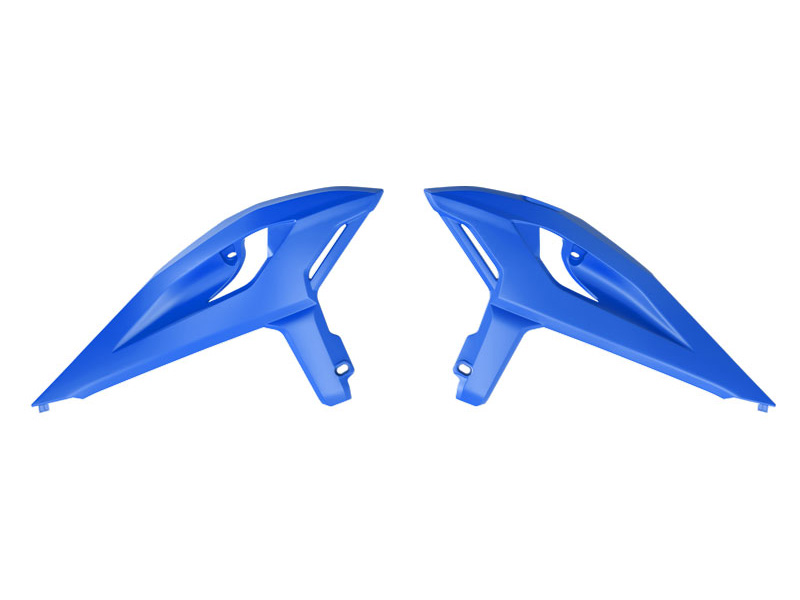 RADIATOR SHROUD BETA RR 125>480 R-TECH R-CVBETBL0025 BLUE image 1
