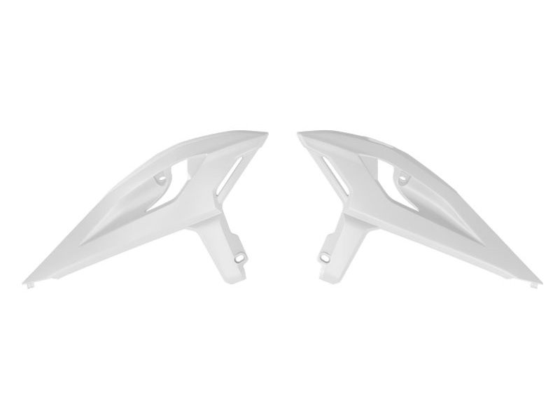 RADIATOR SHROUD BETA RR 125>480 R-TECH R-CVBETBN0025 WHITE image 1