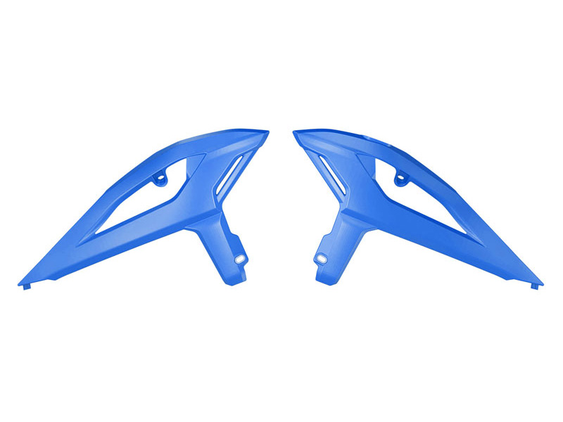 FACTORY RADIATOR SHROUD BETA RR 125>480 R-TECH R-CVBETBL0F25 BLUE image 1