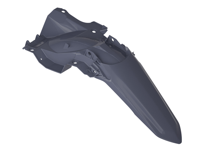 REAR FENDER 2026 YZ450F YAMAHA QUANTUM GREY, R-TECH R-PPYZFGR0026 image 1