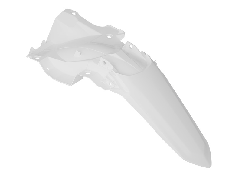 REAR FENDER 2026 YZ450F YAMAHA WHITE, R-TECH R-PPYZFBN0026 image 1