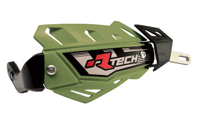 FLX HANDGUARDS YAMAHA T7 TENERE R-TECH NAVY GREEN R-KITPMFMVNT7 image 1