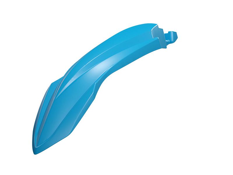 HIGH MX STYLE FRONT FENDER YAMAHA T7 700 R-TECH LIGHT BLUE R-PAT7AZ00H24 image 1
