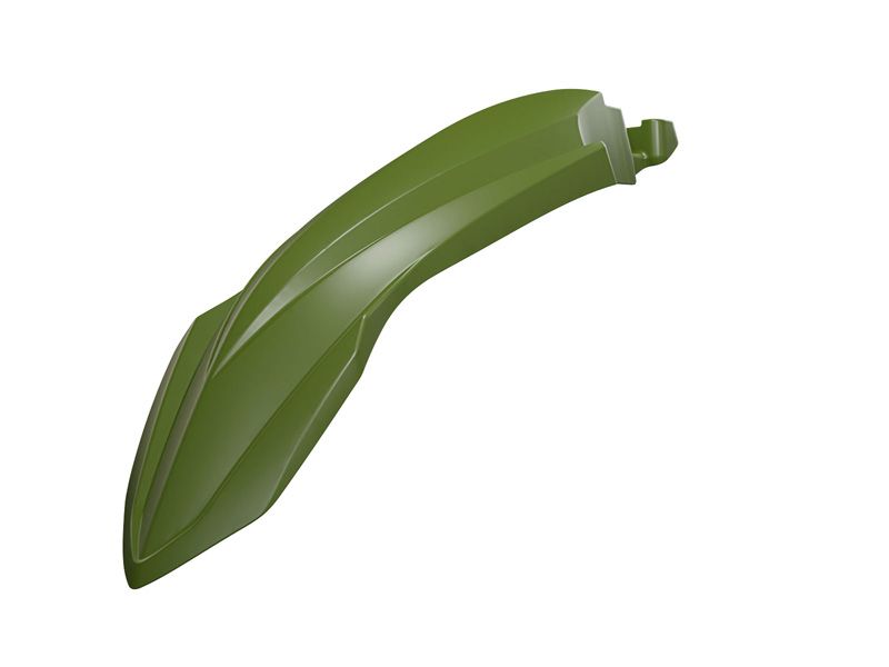 HIGH MX STYLE FRONT FENDER YAMAHA T7 700 R-TECH NAVY GREEN R-PAT7VN00H24 image 1