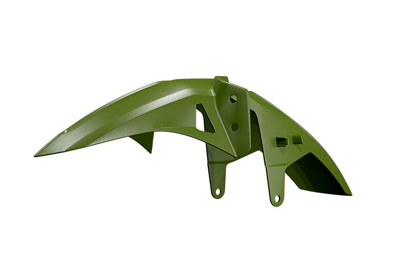 LOW STYLE FRONT FENDER YAMAHA T7 700 R-TECH NAVY GREEN R-PAT7VN00L24 image 1