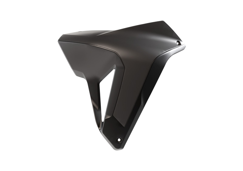 RADIATOR SCOOPS HONDA TRANSALP R-TECH BLACK R-CVALPNR0024 image 1