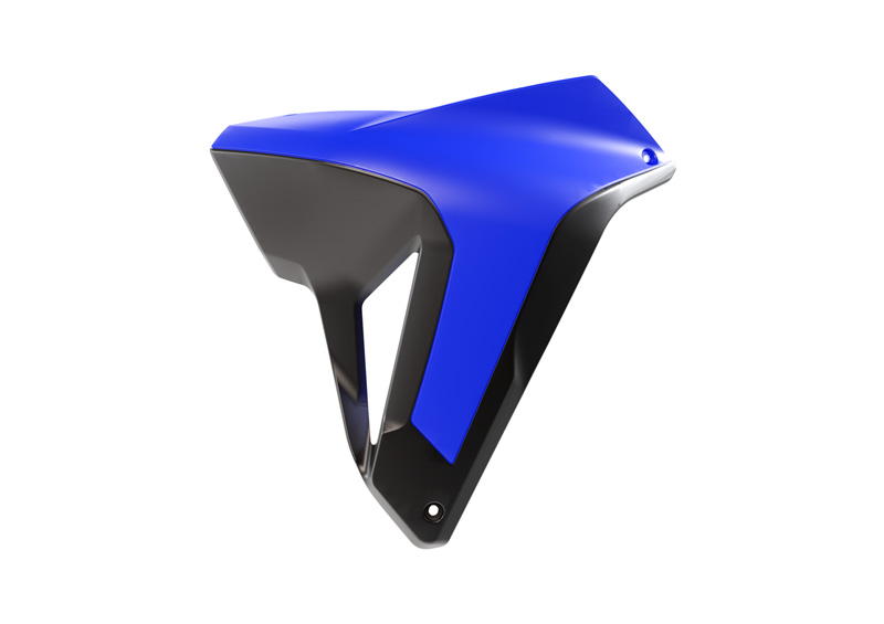 RADIATOR SCOOPS HONDA TRANSALP R-TECH BLUE R-CVALPBLNR24 image 1