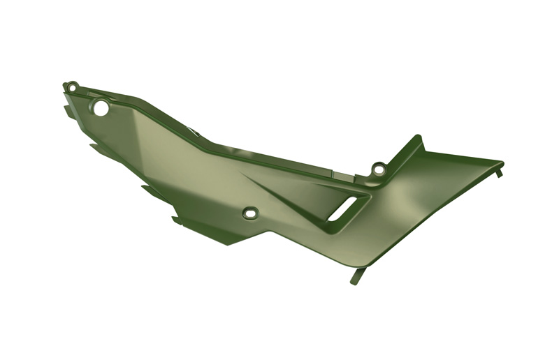 CENTER SIDE PANEL HONDA TRANSALP R-TECH NAVY GREEN R-FILCALPVN24 image 1