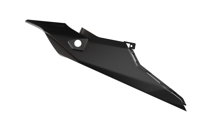 REAR SIDE PANEL HONDA TRANSALP R-TECH BLACK R-FILPALPNR24 image 1