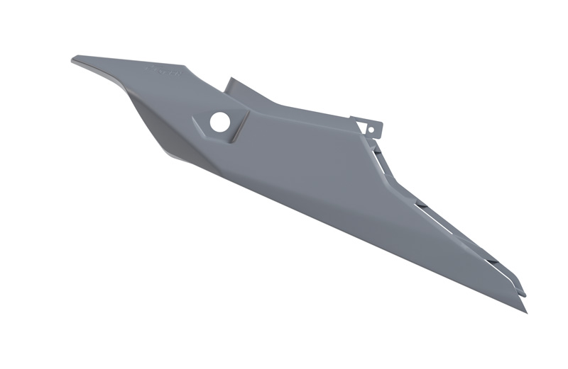 REAR SIDE PANEL HONDA TRANSALP R-TECH GREY R-FILPALPGR24 image 1