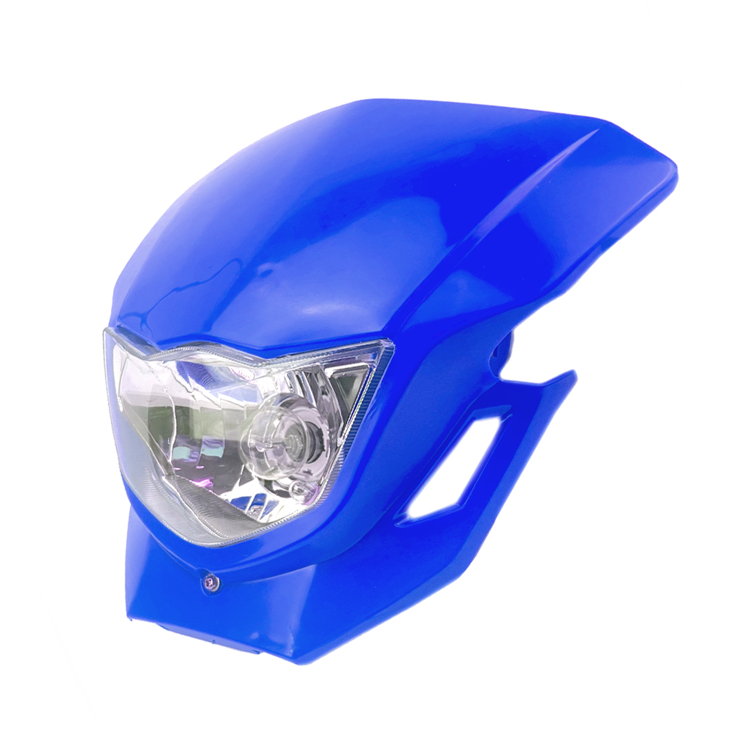 HEADLIGHT UNIVERSAL DIRT HX HL021 BLUE thumbnail 2