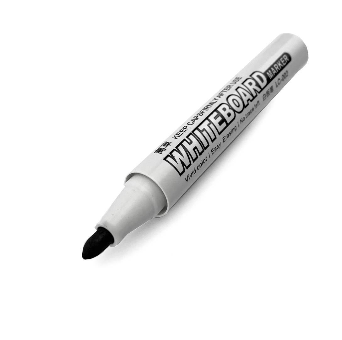 DRY WIPE PEN - PIT BOARD MARKER - BULLET TIP - BLACK thumbnail 3