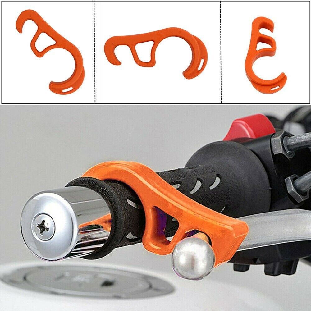 MOTORCYCLE BICYCLE SAFETY BRAKE PARKING LOCK LEVER HOOK thumbnail 3