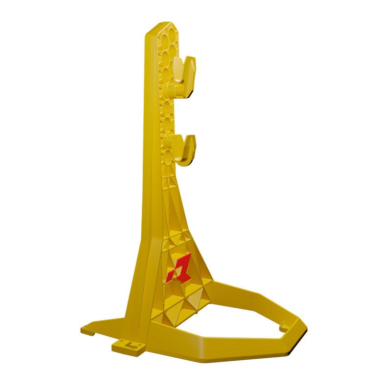 UNIVERSAL BICYCLE BIKE STAND & TRANSPORT MOUNT - YELLOW - RTECH B-CAVR2400GI image 1