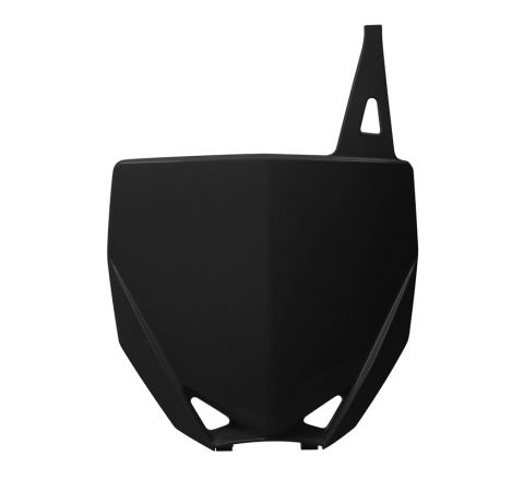 FRONT PLATE 2015-25 YZ85 BLACK, RTECH R-TBYZ0NR1585 image 1