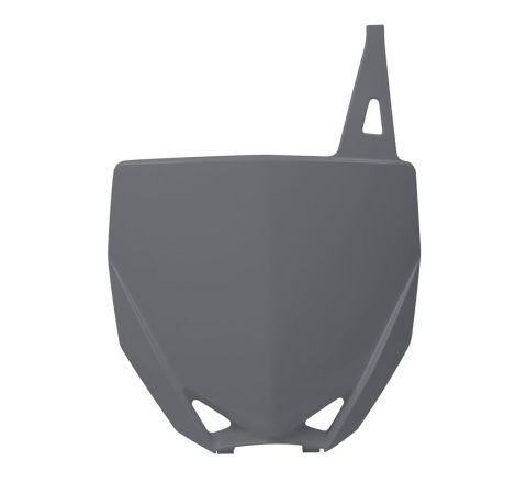 FRONT PLATE 2015-25 YZ85 QUANTUM GREY, RTECH R-TBYZ0GR1585 image 1