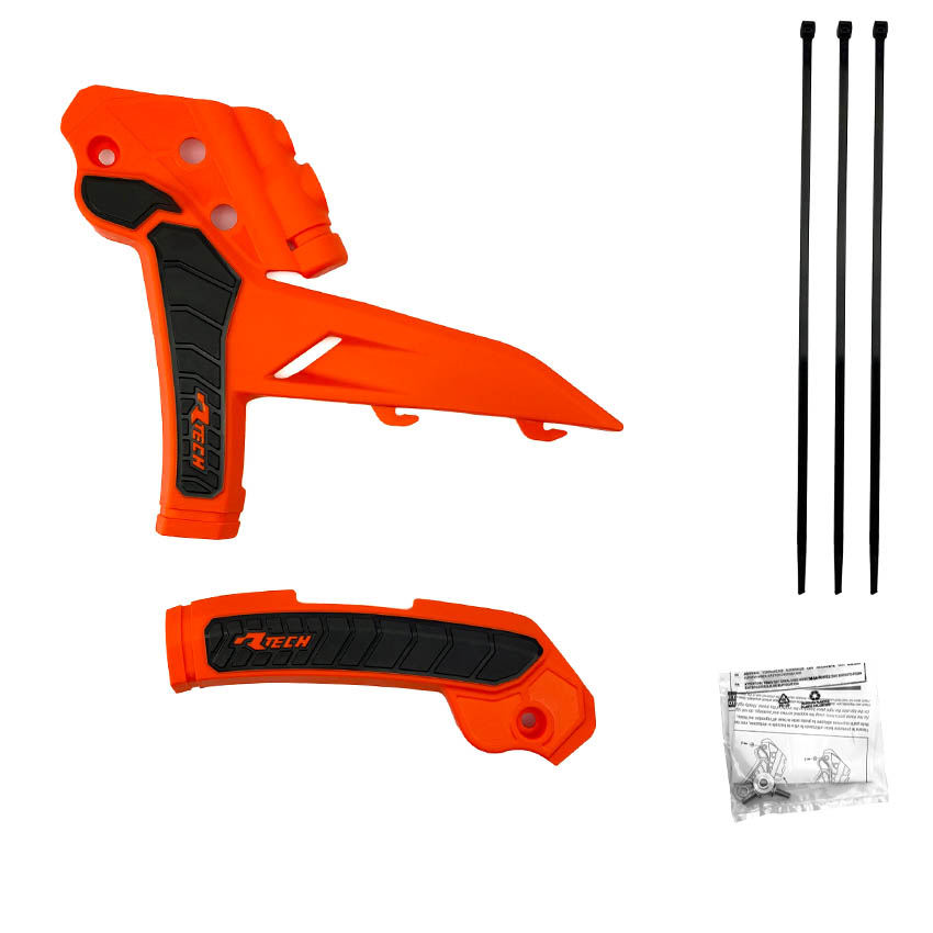 GRIPPY FRAME GUARD KTM 2023 SX/SX-F/XC-XCF ORANGE/BLACK, R-TECH R-PRTKTMARNR3 thumbnail 2