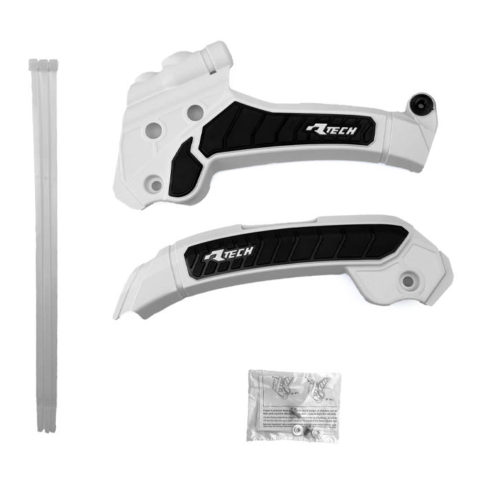 GRIPPY FRAME GUARD HUSKY 2023 TC/FC/TX/FX WHITE/BLACK, R-TECH R-PRTHSQBNNR3 thumbnail 2