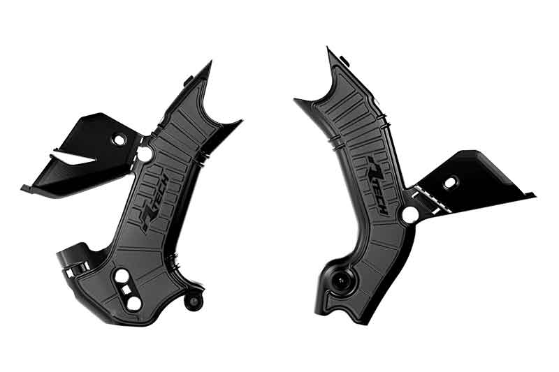 GRIPPY FRAME GUARD KAWASAKI KX450/X 2024-2025 BLACK, R-TECH R-PRTKX0NR001 image 1